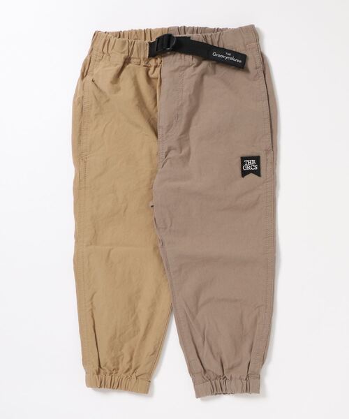 GROOVY COLORS（グルービーカラーズ）の「ダンプ DOUBLE COLORS ロングパンツ（その他パンツ・キッズ・カーキ/ベージュ/ブラック・100/120/110/90）」の2枚目の写真