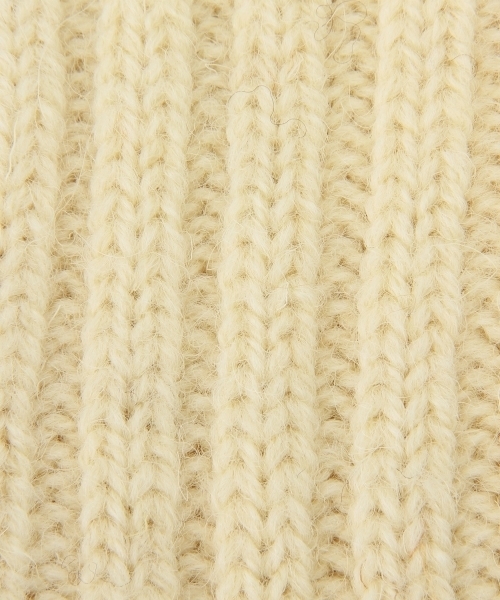 BEAMS BOY（ビームスボーイ）の「CONNEMARA SOCKS / JACOB シープ ソックス 14FW（ソックス/靴下・レディース・ホワイト・ONE SIZE）」の9枚目の写真