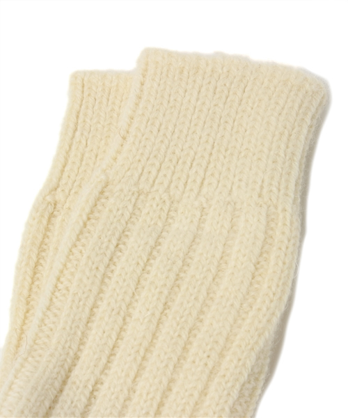 BEAMS BOY（ビームスボーイ）の「CONNEMARA SOCKS / JACOB シープ ソックス 14FW（ソックス/靴下・レディース・ホワイト・ONE SIZE）」の2枚目の写真