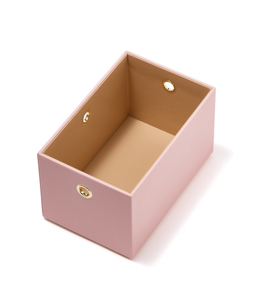 セール】プリーレ スタッキングボックス S ピンク（収納グッズ