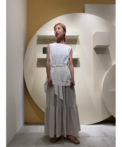 BLACK BY MOUSSY（ブラックバイマウジー）の「flat comfy sandal（フラットコンフィサンダル）（サンダル・レディース・ブラック/ベージュ・38/36/37）」の14枚目の写真