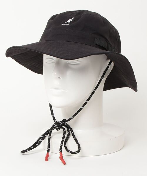 KANGOL(カンゴール)の「KANGOL/カンゴール ハット 紫外線対策 Utility Cords Jungle 111169009(ハット・メンズ・ホワイト/ネイビー/レッド/チョコ・M)」の8枚目の写真