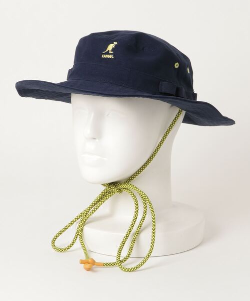 KANGOL(カンゴール)の「KANGOL/カンゴール ハット 紫外線対策 Utility Cords Jungle 111169009(ハット・メンズ・ホワイト/ネイビー/レッド/チョコ・M)」の7枚目の写真