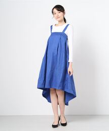 COMMUNITY MILL | ELK TABLIER DRESS(ワンピース)