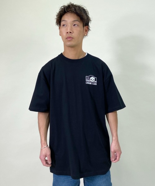 LURKING CLASS(ラーキングクラス)の「【ムラサスポーツ別注】LURKING CLASS/ラーキングクラス ルーズシルエット バックプリントTシャツ ST21STMS003(Tシャツ/カットソー・メンズ・ホワイト/ブラック・XL/L/M)」の13枚目の写真