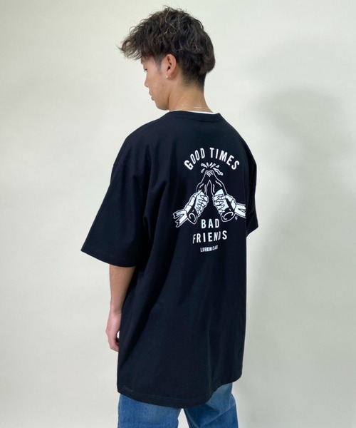 LURKING CLASS(ラーキングクラス)の「【ムラサスポーツ別注】LURKING CLASS/ラーキングクラス ルーズシルエット バックプリントTシャツ ST21STMS003(Tシャツ/カットソー・メンズ・ホワイト/ブラック・XL/L/M)」の17枚目の写真