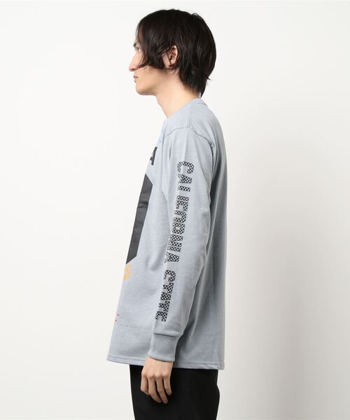 NO WAY(ノーウェイ)の「【Bl】CALIFORNIAロゴ長袖Tシャツ 天竺(Tシャツ/カットソー・メンズ・ホワイト/ブラック/グレー・LARGE/MEDIUM)」の10枚目の写真