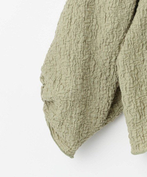 Heather（ヘザー）の「２ＷＡＹポコポコカットソー　944226（Tシャツ/カットソー・レディース・グリーン/ブラック/アイボリー・FREE）」の12枚目の写真