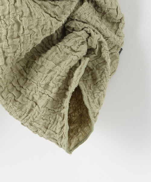 Heather（ヘザー）の「２ＷＡＹポコポコカットソー　944226（Tシャツ/カットソー・レディース・グリーン/ブラック/アイボリー・FREE）」の9枚目の写真