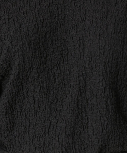 Heather（ヘザー）の「２ＷＡＹポコポコカットソー　944226（Tシャツ/カットソー・レディース・グリーン/ブラック/アイボリー・FREE）」の13枚目の写真