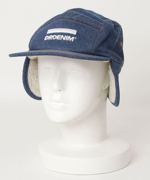 COMMON WARE（コモンウェアー）の「RE:DR.DENIM Hopper Cap（キャップ・メンズ・インディゴブルー・ONE SIZE）」の3枚目の写真
