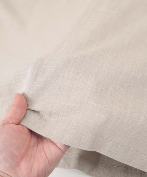 titivate（ティティベイト）の「リネン混2wayリボンマキシワンピース（ワンピース・レディース・ブラック/レッド/ライトブラウン/グレイッシュベージュ/ブルー・S/M/L/PS(XS－S)）」の13枚目の写真