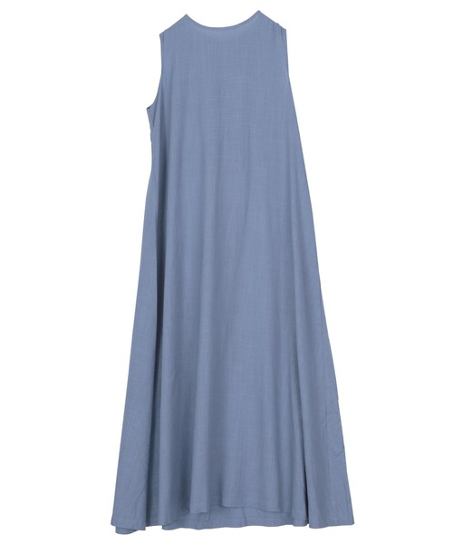 titivate（ティティベイト）の「リネン混2wayリボンマキシワンピース（ワンピース・レディース・ブラック/レッド/ライトブラウン/グレイッシュベージュ/ブルー・S/M/L/PS(XS－S)）」の21枚目の写真