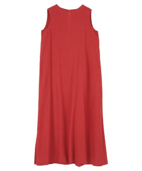 titivate（ティティベイト）の「リネン混2wayリボンマキシワンピース（ワンピース・レディース・ブラック/レッド/ライトブラウン/グレイッシュベージュ/ブルー・S/M/L/PS(XS－S)）」の22枚目の写真