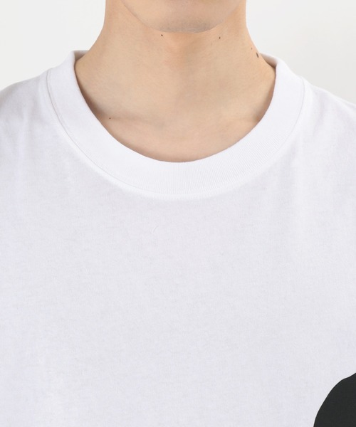 Lee(リー)の「【LEE/リー】ビッグロゴ プリントTシャツ(Tシャツ/カットソー・メンズ・ホワイト×ライム/ベージュ/ホワイト×ブラック/ホワイト×ブルー/ホワイト×グレー・M/L/XL)」の10枚目の写真