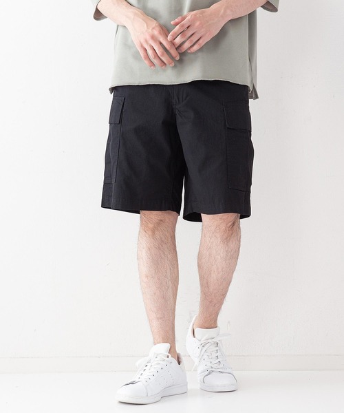 LB/S (エルビーエス)の「【BLUE STANDARD】リップストップカーゴショートパンツ(カーゴパンツ・メンズ・グリーン/ベージュ/ブラック・MEDIUM/X-LARGE/LARGE)」の2枚目の写真