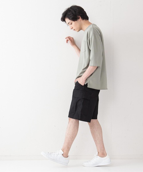 LB/S (エルビーエス)の「【BLUE STANDARD】リップストップカーゴショートパンツ(カーゴパンツ・メンズ・グリーン/ベージュ/ブラック・MEDIUM/X-LARGE/LARGE)」の6枚目の写真