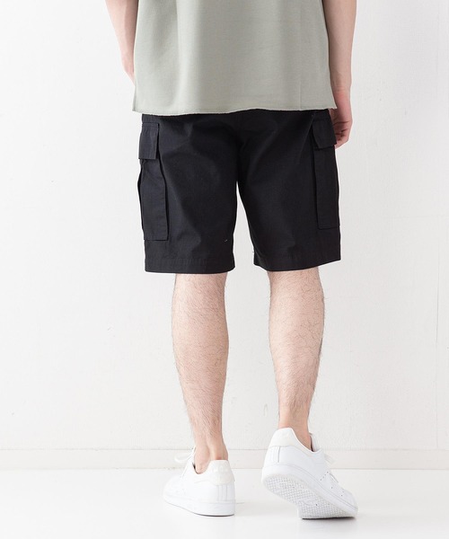 LB/S (エルビーエス)の「【BLUE STANDARD】リップストップカーゴショートパンツ(カーゴパンツ・メンズ・グリーン/ベージュ/ブラック・MEDIUM/X-LARGE/LARGE)」の8枚目の写真