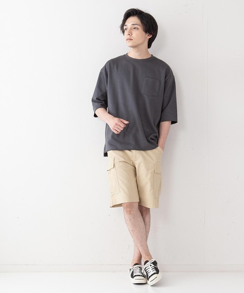 LB/S (エルビーエス)の「【BLUE STANDARD】リップストップカーゴショートパンツ(カーゴパンツ・メンズ・グリーン/ベージュ/ブラック・MEDIUM/X-LARGE/LARGE)」の9枚目の写真