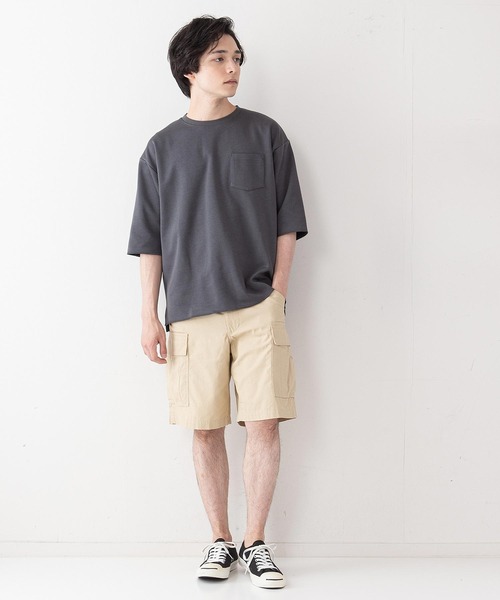 LB/S (エルビーエス)の「【BLUE STANDARD】リップストップカーゴショートパンツ(カーゴパンツ・メンズ・グリーン/ベージュ/ブラック・MEDIUM/X-LARGE/LARGE)」の10枚目の写真