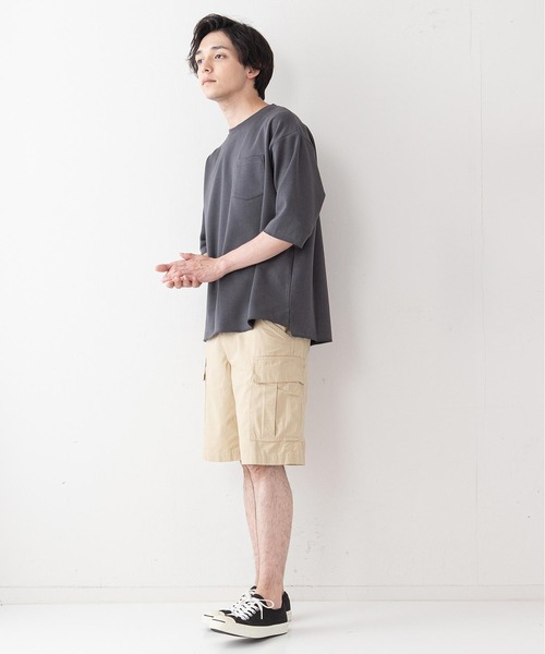 LB/S (エルビーエス)の「【BLUE STANDARD】リップストップカーゴショートパンツ(カーゴパンツ・メンズ・グリーン/ベージュ/ブラック・MEDIUM/X-LARGE/LARGE)」の11枚目の写真
