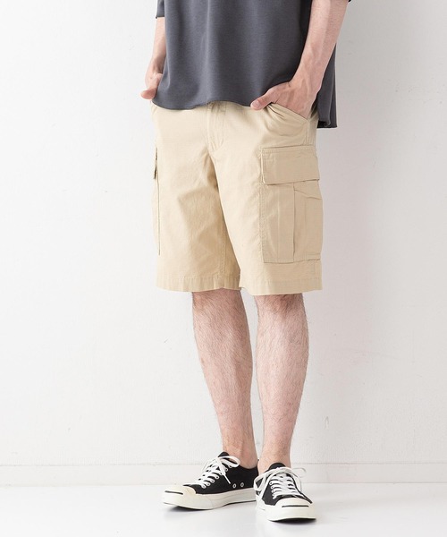 LB/S (エルビーエス)の「【BLUE STANDARD】リップストップカーゴショートパンツ(カーゴパンツ・メンズ・グリーン/ベージュ/ブラック・MEDIUM/X-LARGE/LARGE)」の12枚目の写真