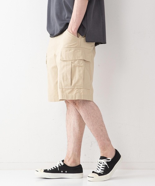 LB/S (エルビーエス)の「【BLUE STANDARD】リップストップカーゴショートパンツ(カーゴパンツ・メンズ・グリーン/ベージュ/ブラック・MEDIUM/X-LARGE/LARGE)」の13枚目の写真