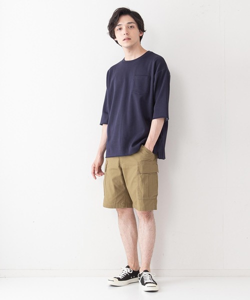 LB/S (エルビーエス)の「【BLUE STANDARD】リップストップカーゴショートパンツ(カーゴパンツ・メンズ・グリーン/ベージュ/ブラック・MEDIUM/X-LARGE/LARGE)」の15枚目の写真