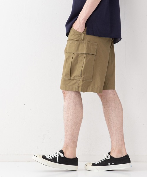 LB/S (エルビーエス)の「【BLUE STANDARD】リップストップカーゴショートパンツ(カーゴパンツ・メンズ・グリーン/ベージュ/ブラック・MEDIUM/X-LARGE/LARGE)」の17枚目の写真