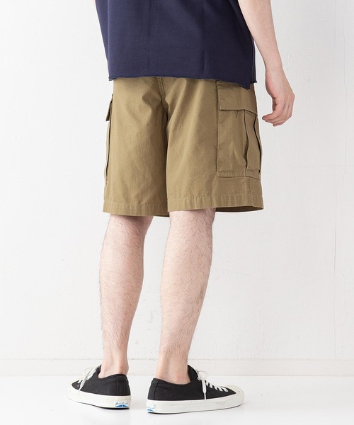 LB/S (エルビーエス)の「【BLUE STANDARD】リップストップカーゴショートパンツ(カーゴパンツ・メンズ・グリーン/ベージュ/ブラック・MEDIUM/X-LARGE/LARGE)」の18枚目の写真