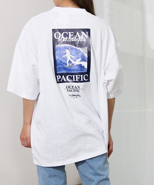 Tシャツ・カットソー [MARK GONZALES]SURFER ANGEL GRAPHIC COOL COTTON S/S T-SHIRT SACAI | X Mark Gonzales Print T-Shirt | WHITE | Women | Lane