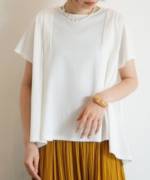 NICOLE white | フレアーＴシャツ(Tシャツ/カットソー)