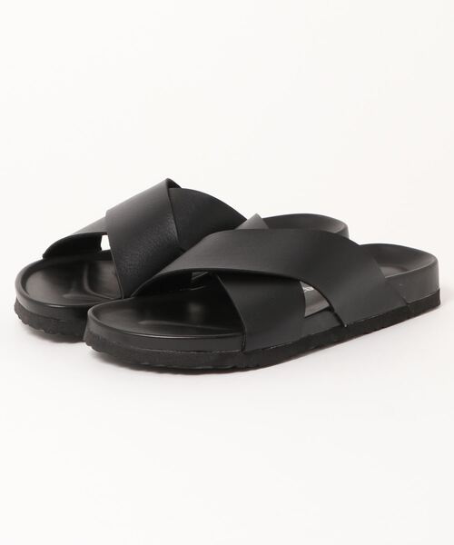 TSURUYA（ツルヤ）の「《Reberty》FF-1087（サンダル・メンズ・ブラック/ネイビー・LL/S/M/L）」の2枚目の写真