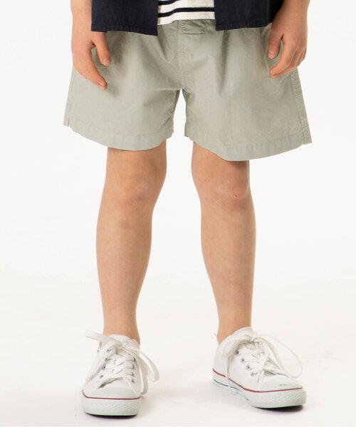 F.O.U（エフオーユー）の「トレイナーイージーショーツ 5分丈（その他パンツ・キッズ・ブラウン/グレー・110/120/130/140/100）」の2枚目の写真