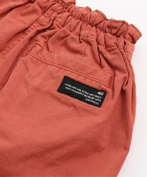 F.O.U（エフオーユー）の「トレイナーイージーショーツ 5分丈（その他パンツ・キッズ・ブラウン/グレー・110/120/130/140/100）」の13枚目の写真