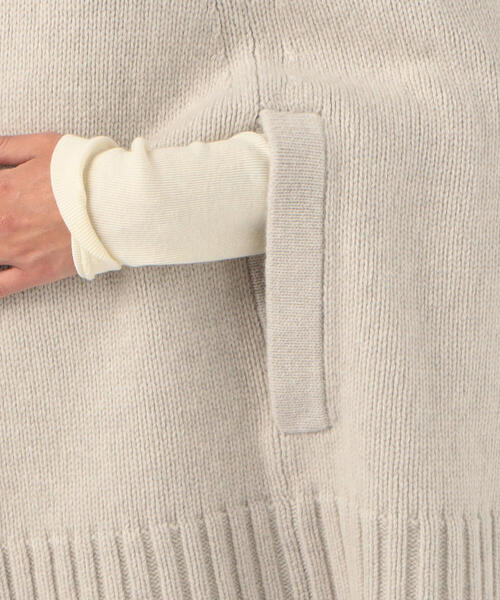 定価4万【GALERIE VIE】ファインウール ジップアップカーディガン 定価4万【GALERIE VIE】ファインウール ジップアップカーディガン