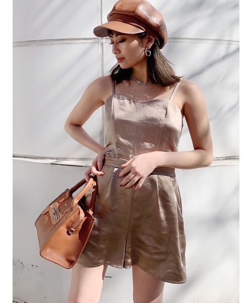 GYDA（ジェイダ）の「EMBOSSEDスクエアBAG（ハンドバッグ・レディース・ブラック/キャメル・FREE）」の7枚目の写真