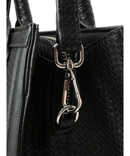 GYDA（ジェイダ）の「EMBOSSEDスクエアBAG（ハンドバッグ・レディース・ブラック/キャメル・FREE）」の10枚目の写真