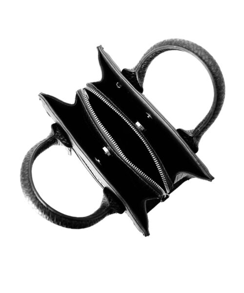 GYDA（ジェイダ）の「EMBOSSEDスクエアBAG（ハンドバッグ・レディース・ブラック/キャメル・FREE）」の9枚目の写真