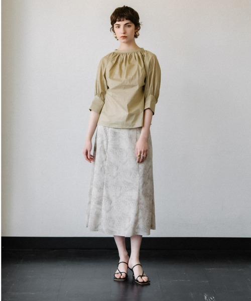 ACCL(エーシーシーエル)の「コットン ギャザーブラウス(シャツ/ブラウス・レディース・カーキ/ブラウン/ホワイト・FREE)」の22枚目の写真