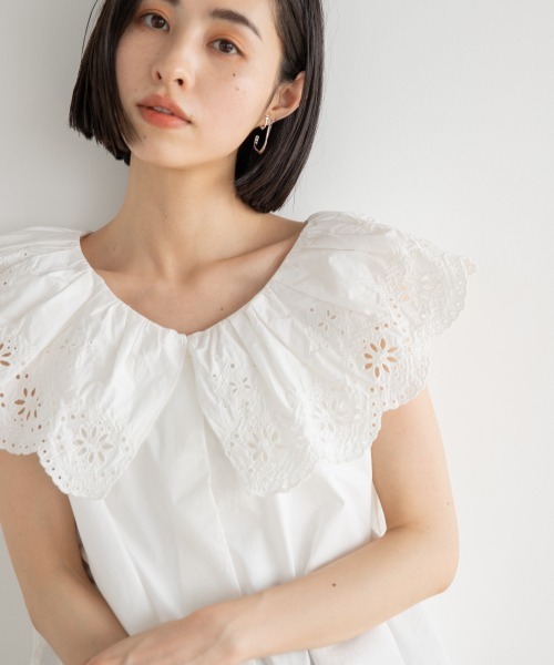 LOWRYS FARM（ローリーズファーム）の「エンブロイダリーフリル