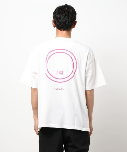 THE Nookie(ザヌーキー)の「【w】【it】【LW】【THE nookie】NUDE T-SH(Tシャツ/カットソー・メンズ・ホワイト/ブラック/マスタード・FREE)」の4枚目の写真
