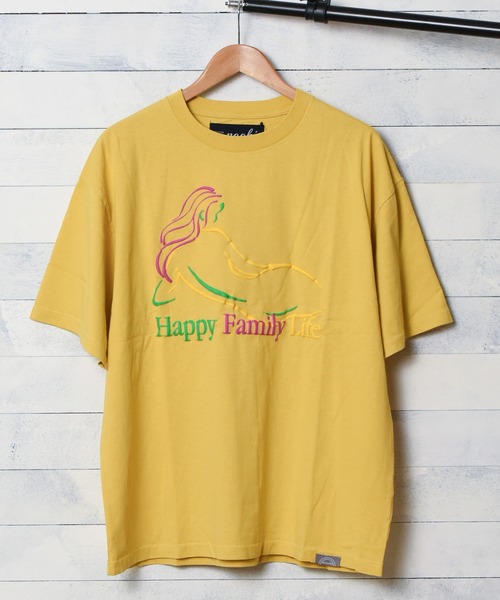 THE Nookie(ザヌーキー)の「【w】【it】【LW】【THE nookie】NUDE T-SH(Tシャツ/カットソー・メンズ・ホワイト/ブラック/マスタード・FREE)」の3枚目の写真