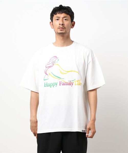 THE Nookie(ザヌーキー)の「【w】【it】【LW】【THE nookie】NUDE T-SH(Tシャツ/カットソー・メンズ・ホワイト/ブラック/マスタード・FREE)」の17枚目の写真