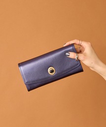 ふくたん様⭐︎エクセルヒューマン オーストリッチ　長財布　ネイビーブルー ふくたん様⭐︎エクセルヒューマン オーストリッチ 長財布