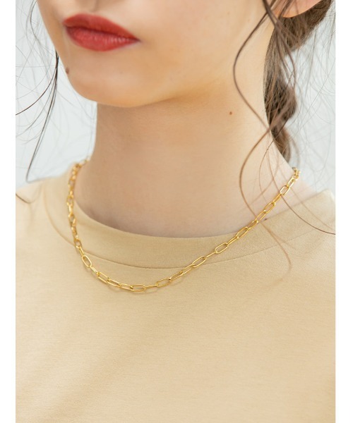 fifth（フィフス）の「チェーンショートネックレス（ネックレス・レディース・シルバー/ゴールド・FREE）」の2枚目の写真