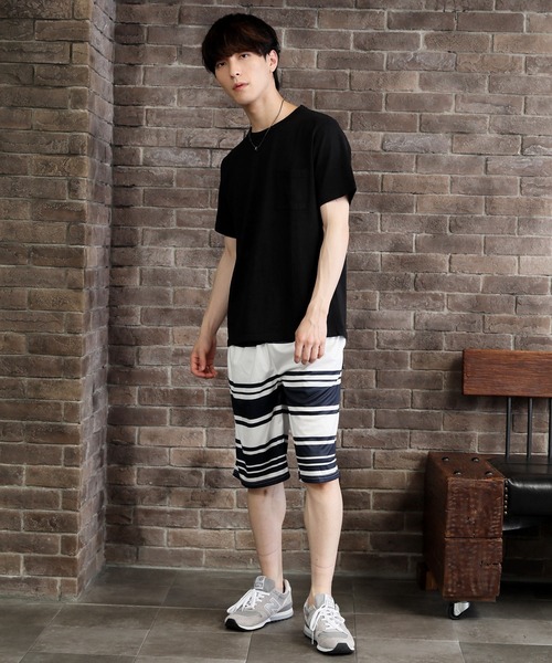 TopIsm(トップイズム)の「吸汗速乾総柄ショートパンツ(その他パンツ・メンズ・A/B/C/D/E/F/G/H・LL/M/L)」の16枚目の写真