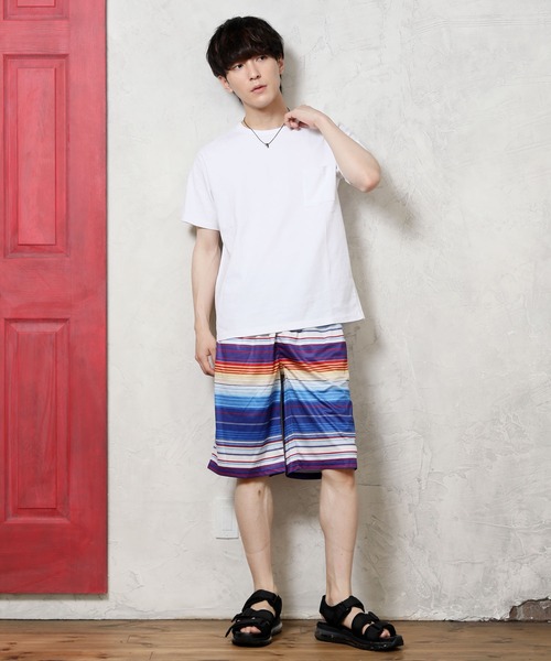 TopIsm(トップイズム)の「吸汗速乾総柄ショートパンツ(その他パンツ・メンズ・A/B/C/D/E/F/G/H・LL/M/L)」の17枚目の写真