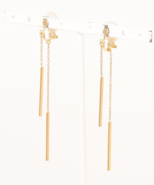 TONE SELECT GOODS（トーンセレクトグッズ）の「【vie】ステンレスイヤリング_ペア/シルバー_ゴールド（イヤリング・レディース・その他1/その他2/その他3/その他4/その他5/その他6/その他7/その他8/その他9/その他10・FREE）」の7枚目の写真