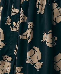 美品✨近年モデル　ダブルスタンダードクロージング　熊　テディベア　スカート　総柄 大人気！ダブスタベアー】DOUBLE STANDARD CLOTHING定番の柄＋